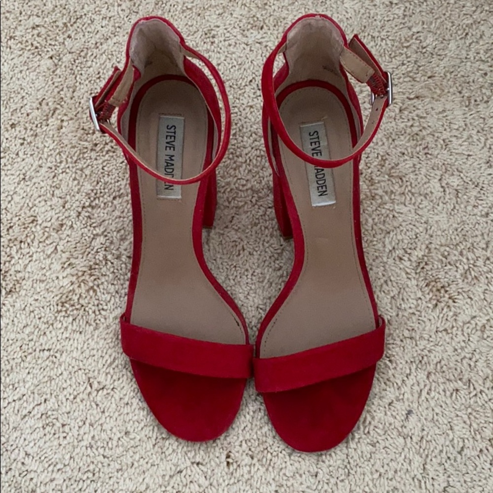 Steve Madden Red Heels